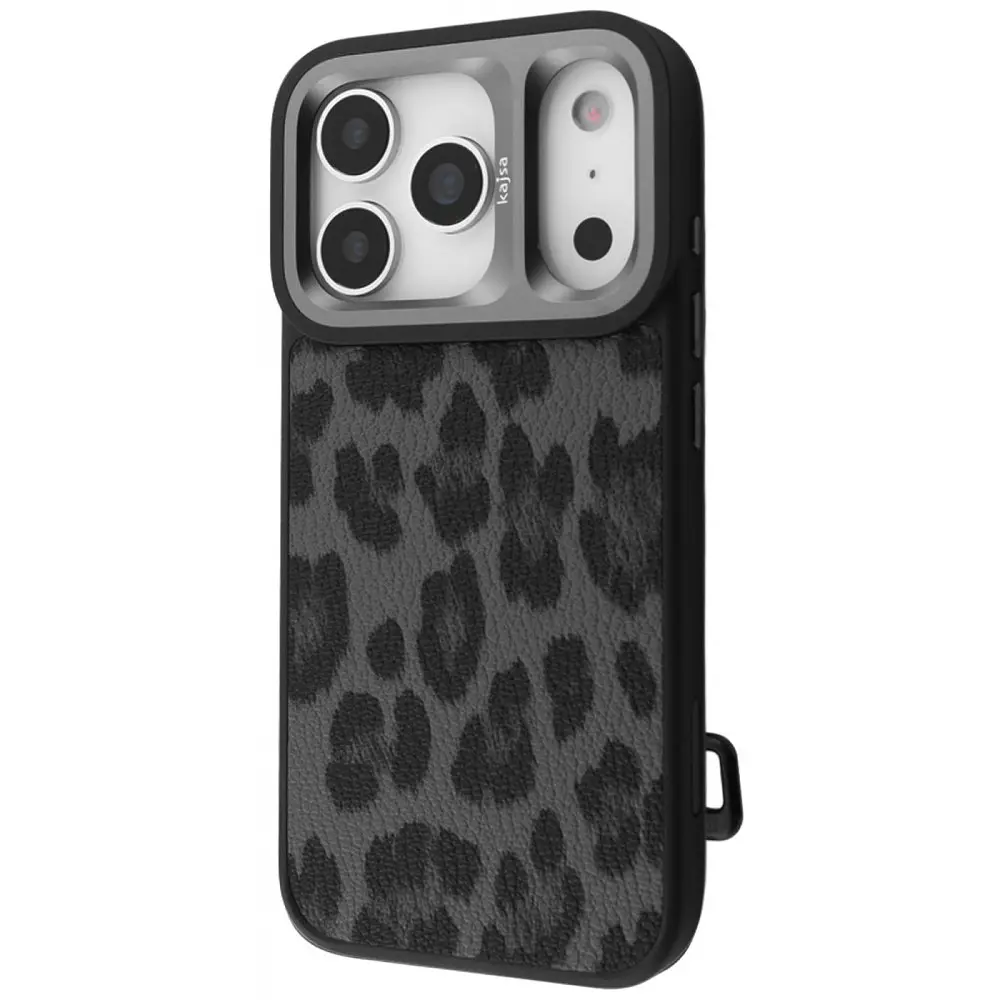 Чохол Kajsa Leopard Pattern with Magnetic Ring iPhone 17 Pro в асортименті - фото 4