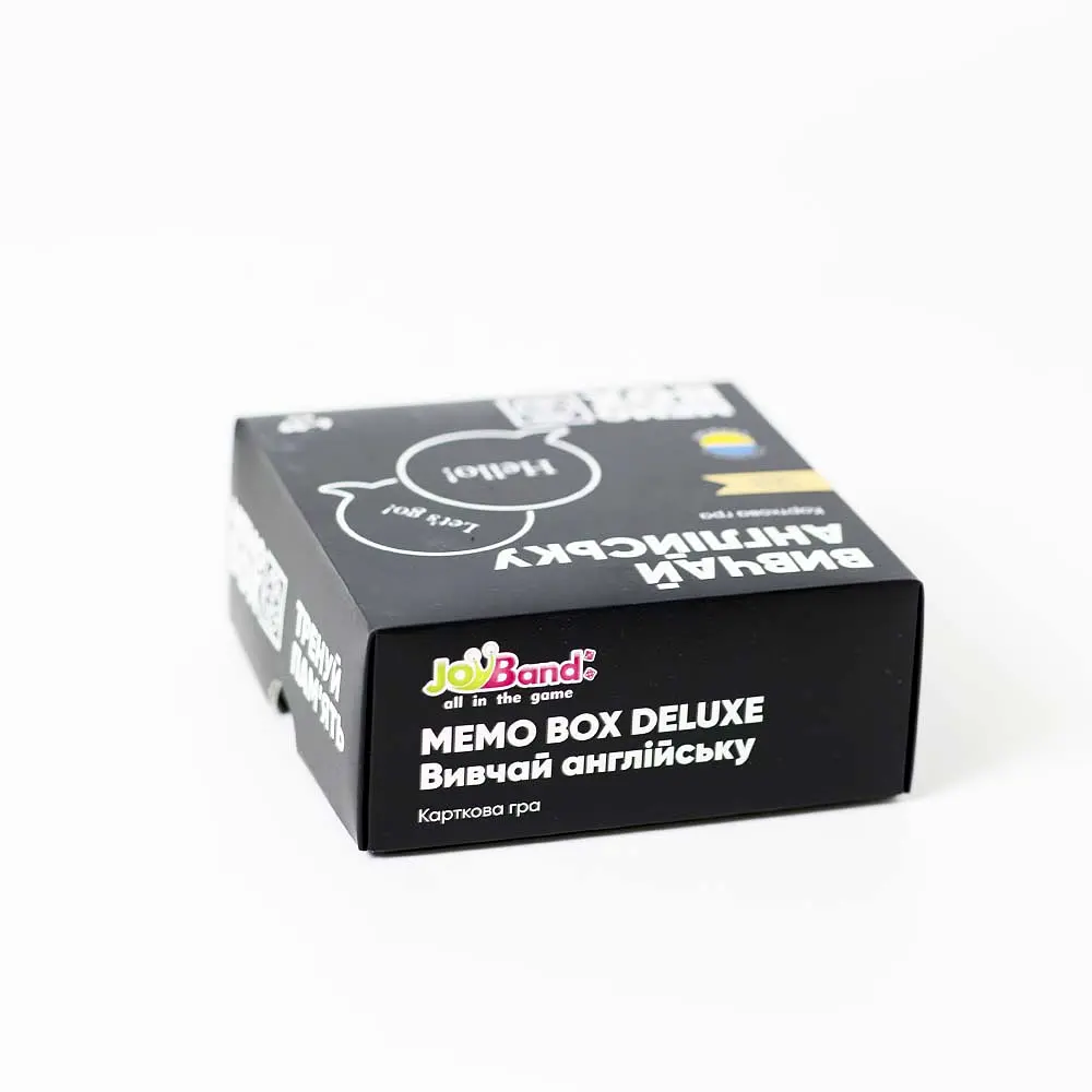 Настільна гра JoyBand MemoBox Delux Вивчай англійську (MBD104) - фото 4