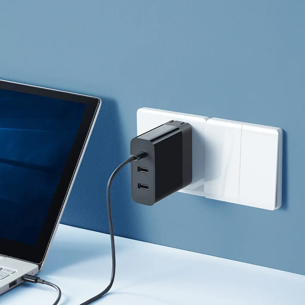 Зарядний пристрій XiaomiZMI Fast Charging 65W 2-USB + UCB-C Black - фото 8