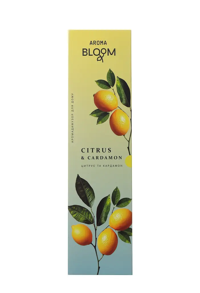 Аромадифузор Aroma Bloom Citrus & Cardamon 100 мл (8684252002207) - фото 2