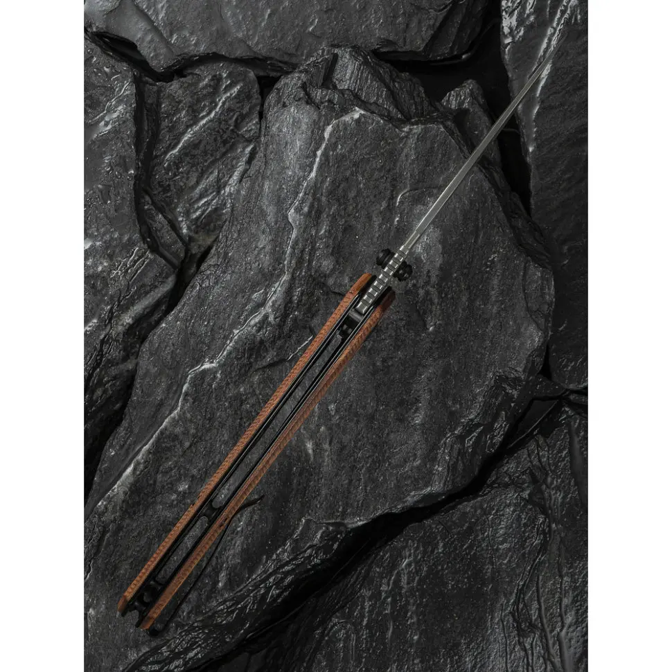 Ніж складаний туристичний Civivi Photonix, (9.4 см) Damascus / Guibourtia Wood - фото 16