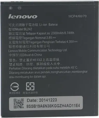Акумулятор Lenovo BL242 (A6000/A6010/K3)
