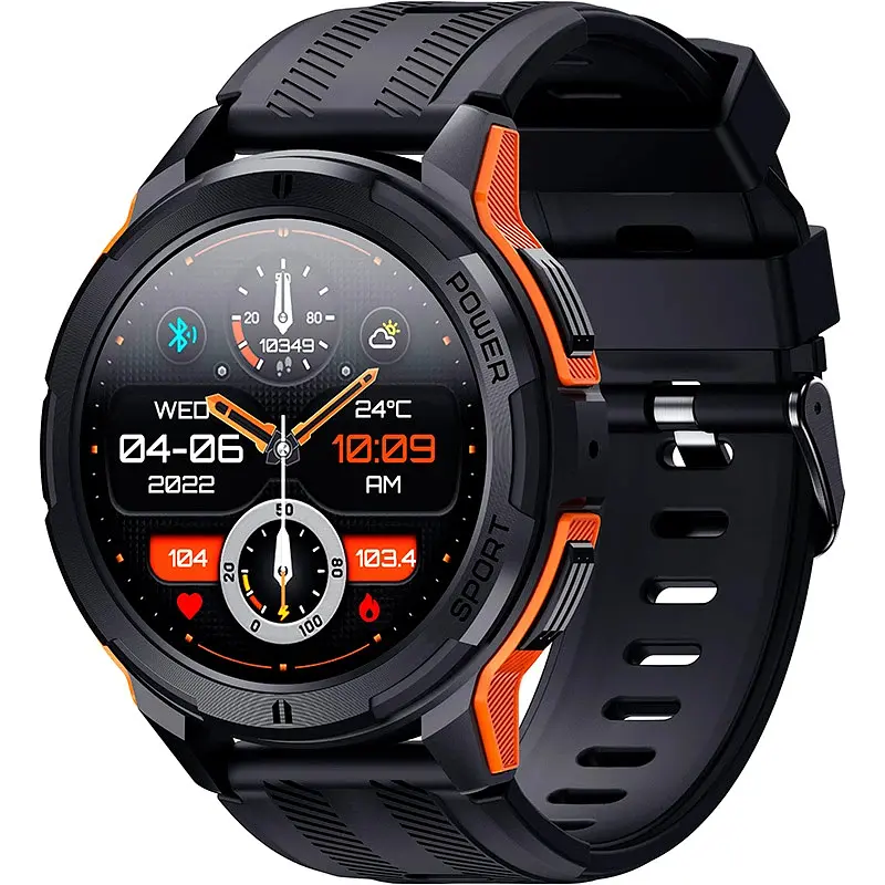 Годинник Oukitel BT10 Black-orange - фото 3