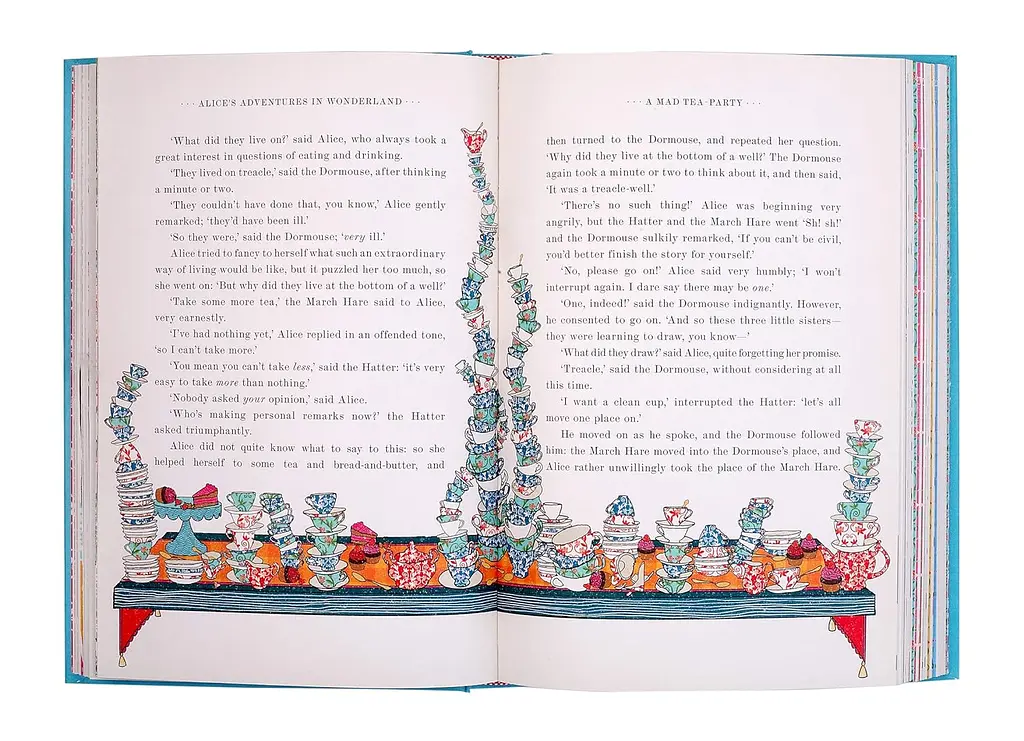 Alice's Adventures in Wonderland and Through the Looking-Glass. MinaLima Edition - фото 3