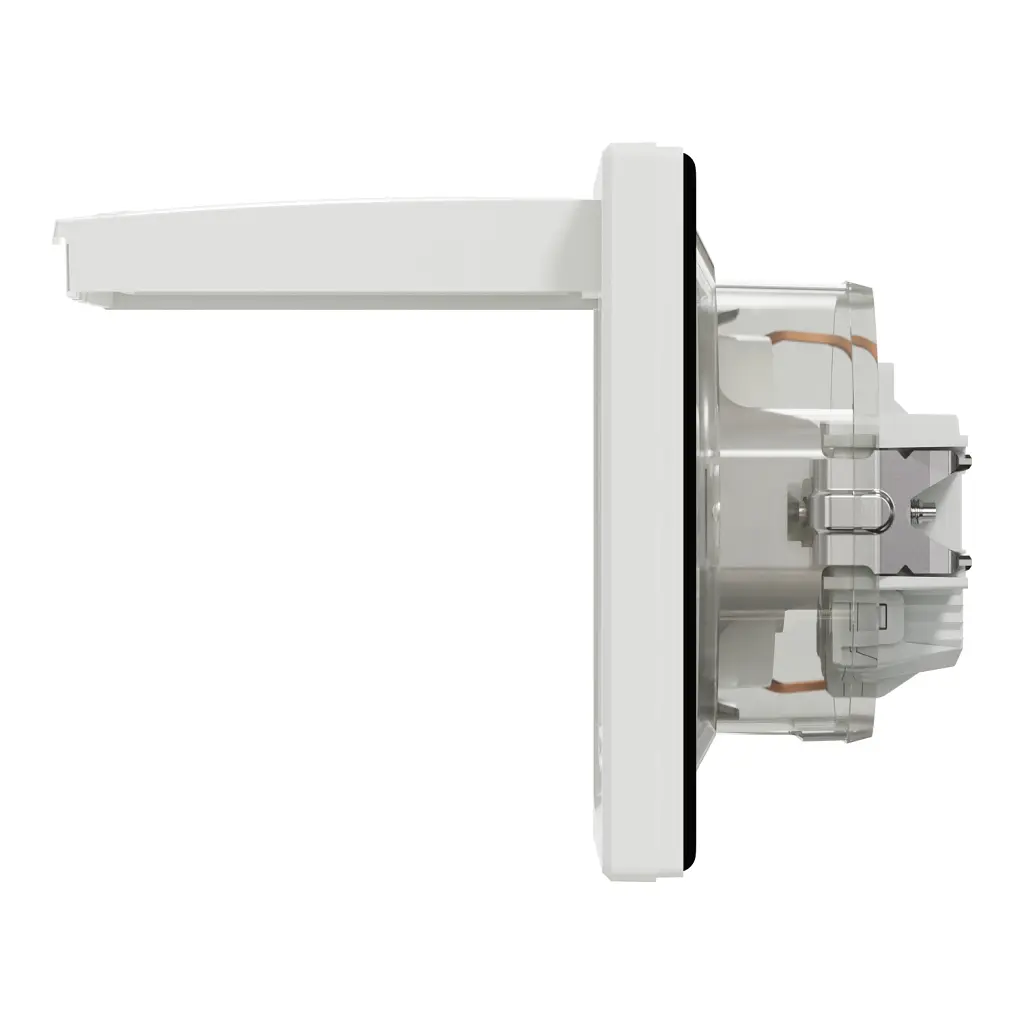 Розетка Schneider Electric ASFORA з кришкою IP44, біла (EPH3100321) - фото 4