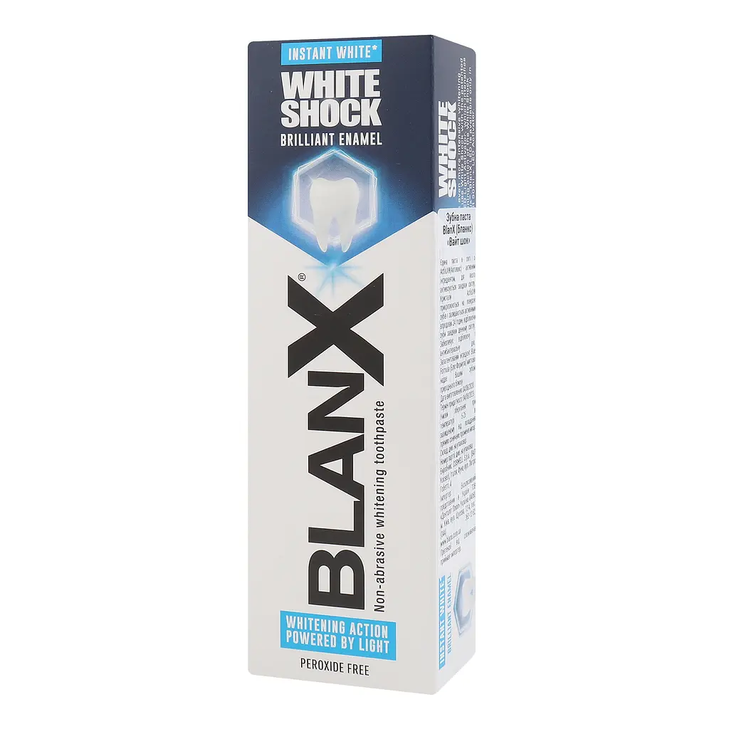 Зубна паста BlanX Уайт Шок, 75 мл - фото 3