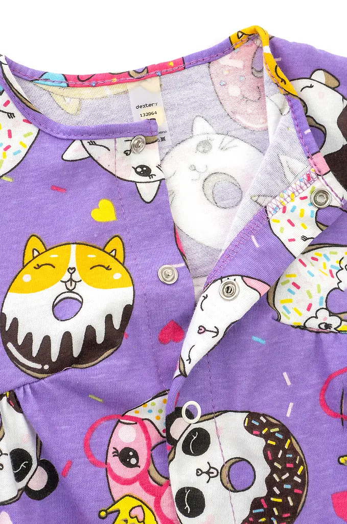 Пісочник з пов'язкою з легкої кулірної тканини Violet donuts - фото 2