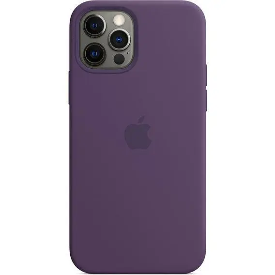 Чохол Silicone Case з MagSafe для Apple iPhone 12/12 Pro (Amethyst) ААА [57144] - фото 4