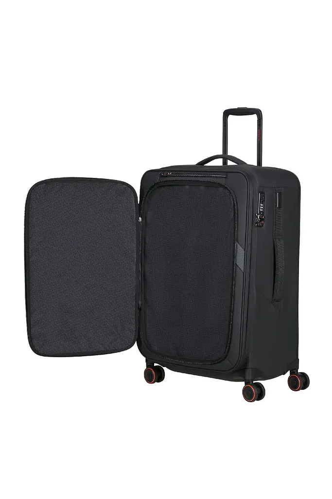 Валіза 67 См Samsonite GLAZED BLACK 67x44x30(33) KT9*09002 - фото 5