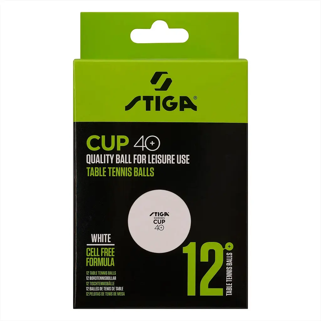 Мячи для настольного тенниса Stiga Cup ABS 12шт. (1110-2510-12) - фото 2