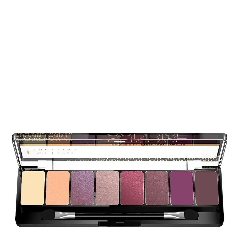 Палетка тіней для повік Eveline Eyeshadow Professional Palette тон 01 (Sunrise) 8 шт. 9.6 г (LMKCIEN8PAL1) - фото 2