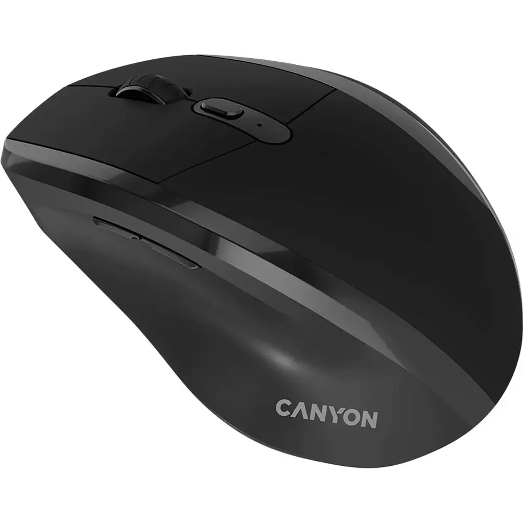 Мышь Canyon OnClick 17 Ergonomic Wireless Black (CNE-CMSW17B) - фото 6
