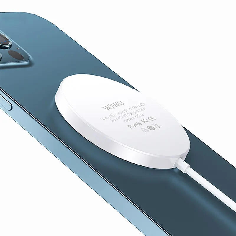 Беспроводное зарядное устройство WiWU MagSafe 15W (WI-W009) [94244] - фото 2