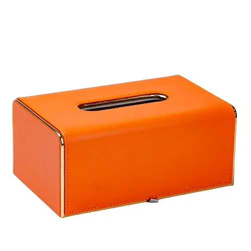 Серветниця з еко-шкіри для дому та ресторану, помаранчевий TS Kitchen HP9801O - фото 13