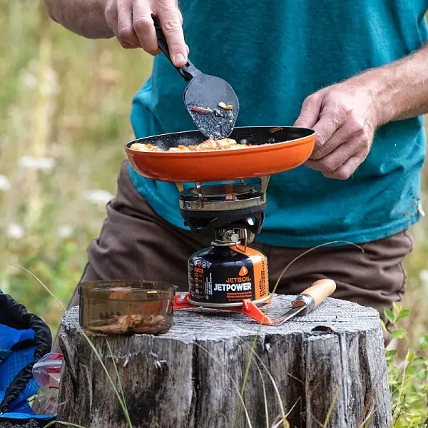 Сковорода Jetboil Summit Skillet Чорний-Помаранчевий - фото 5