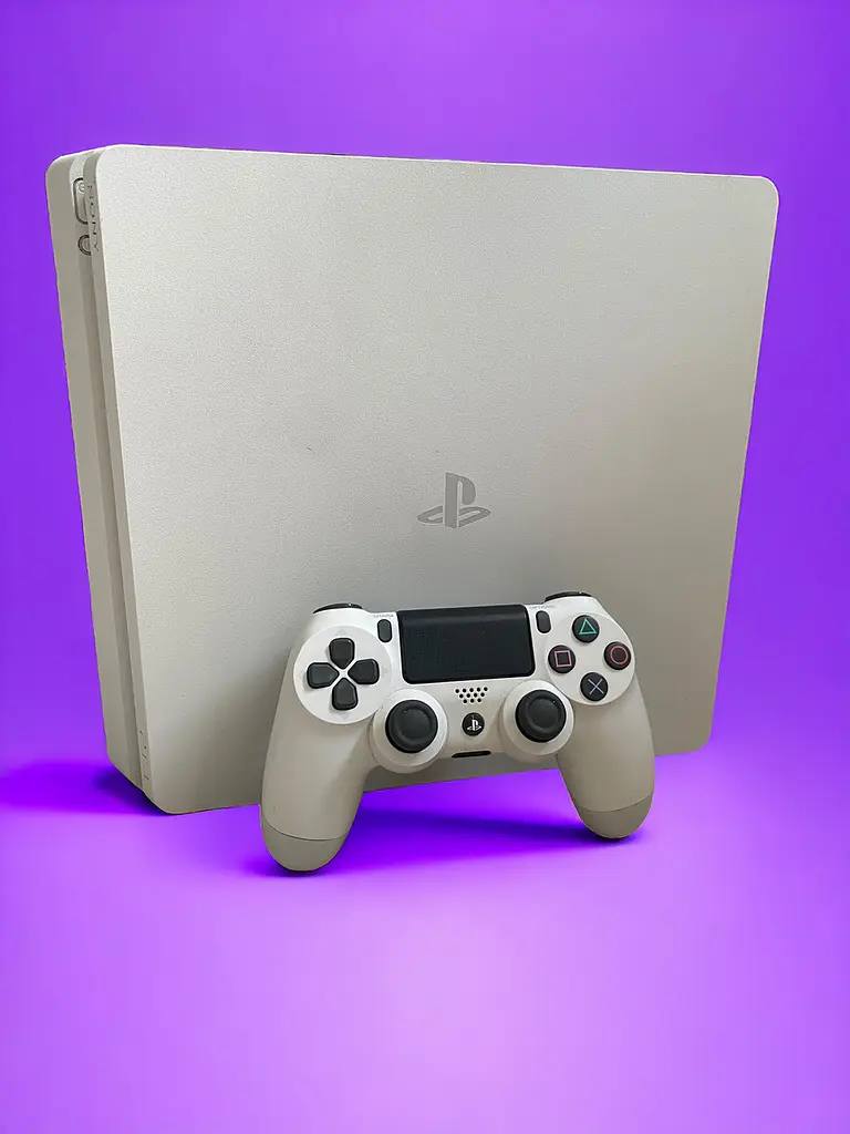 Стаціонарна ігрова консоль PlayStation 4 Slim 500 ГБ, біла, 1 джойстик + Гарантія - фото 3