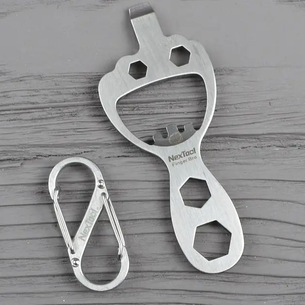 Міні-Мультитул NexTool (KT5009B) BOTTLE OPENER Finger Bro - фото 7