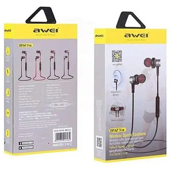 Наушники Bluetooth - беспроводная стереогарнитура Awei B923BL - фото 7