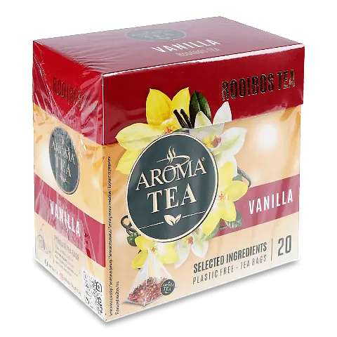 Чай фруктово-ягодный Aroma Tea Ройбуш с ванилью 35 г (20 шт. х 1.75 г) (896856) - фото 3