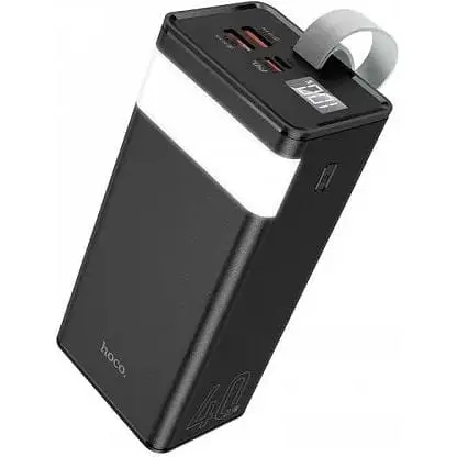 Зовнішній акумулятор Hoco J86 Powermaster fully compatible 40000mAh 22.5W чорний 6931474759214 - фото 3