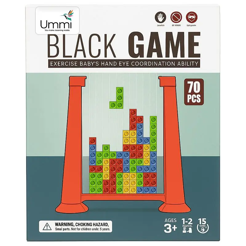 Настільна інтерактивна гра Ummi ME-002 Tetris Colorful - фото 6