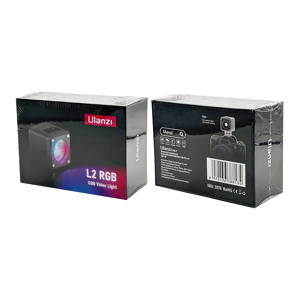 Відеосвітло Ulanzi Vijim L2 RGB COB VEDIO LIGHT, 4W (UV-2878 L2 RGB) - фото 2