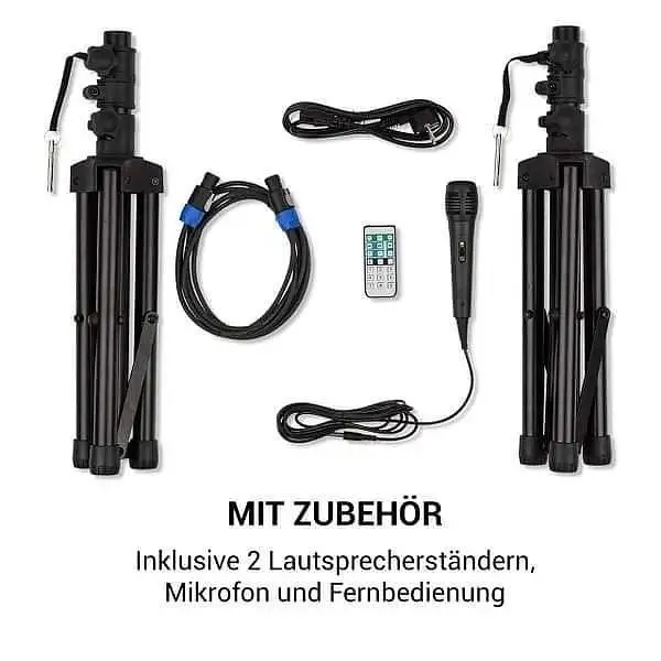 Акустическая система комбинированная Auna Pro Combo 2 800 Вт (10032342) - фото 7