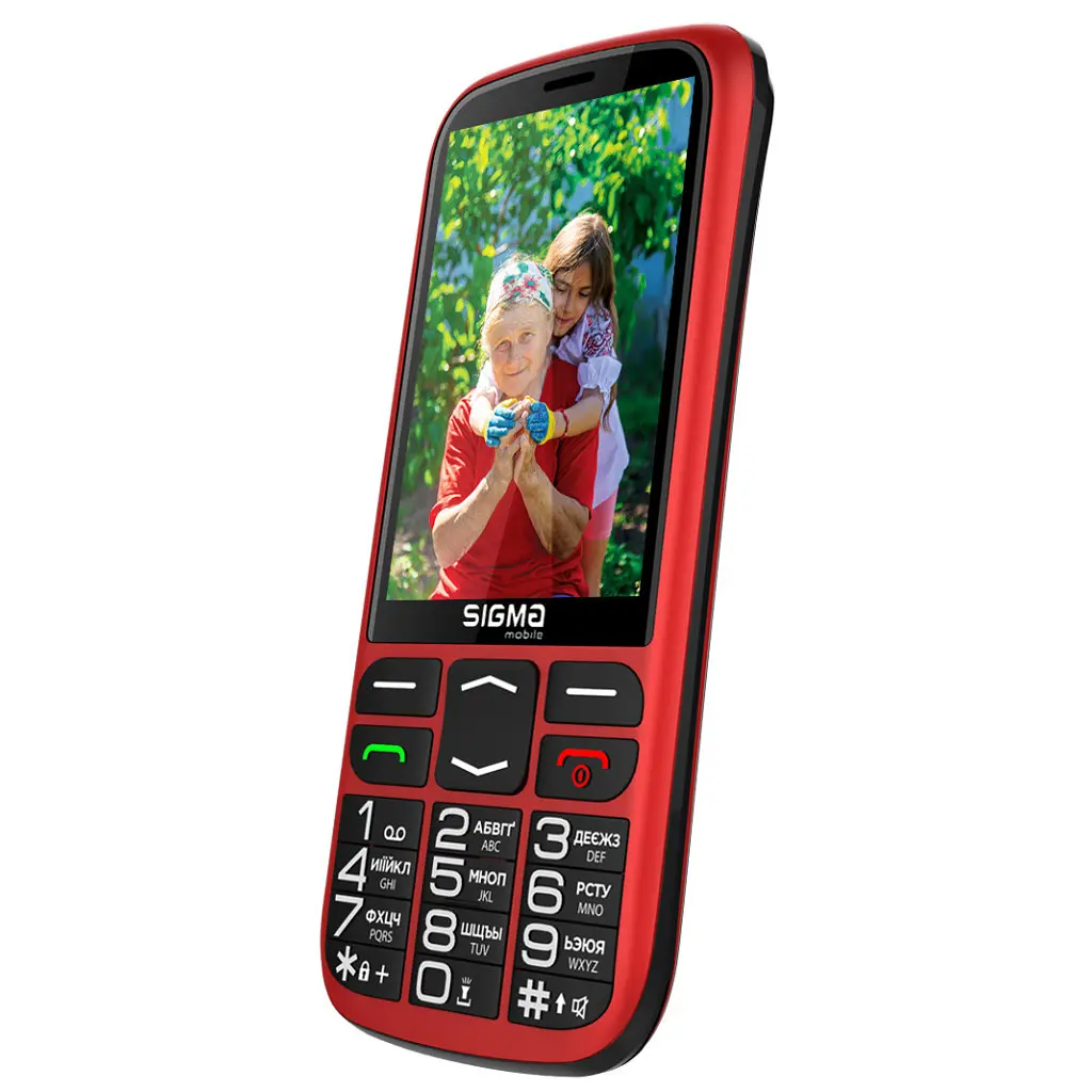 Мобільний телефон Sigma Comfort 50 Optima Type-C Red (4827798122327) - фото 4