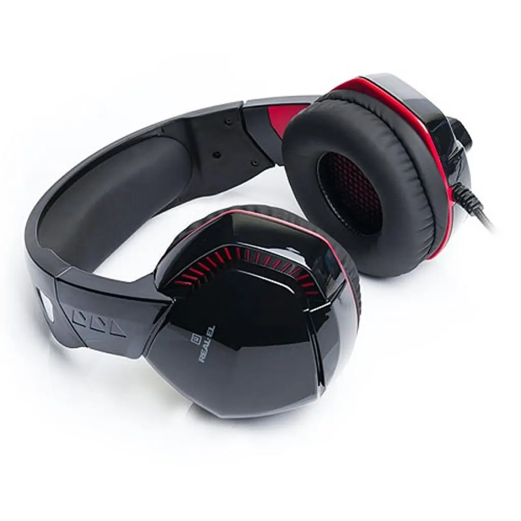 Навушники REAL-EL GDX-7800 Black/Red (EL124100027) - фото 5