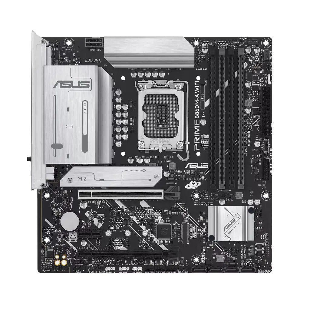Материнcька плата Asus B860M-A Prime Wi-Fi LGA 1851 (PRIME B860M-A WIFI) - фото 6