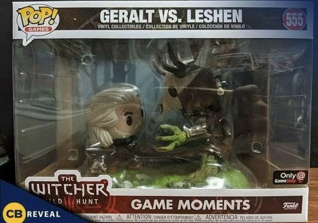 Фігурка Funko Pop гра Відьмак 3 Геральт Vs. Лісовий The Witcher 3 Leshen 15см W GL 555.792 - фото 3