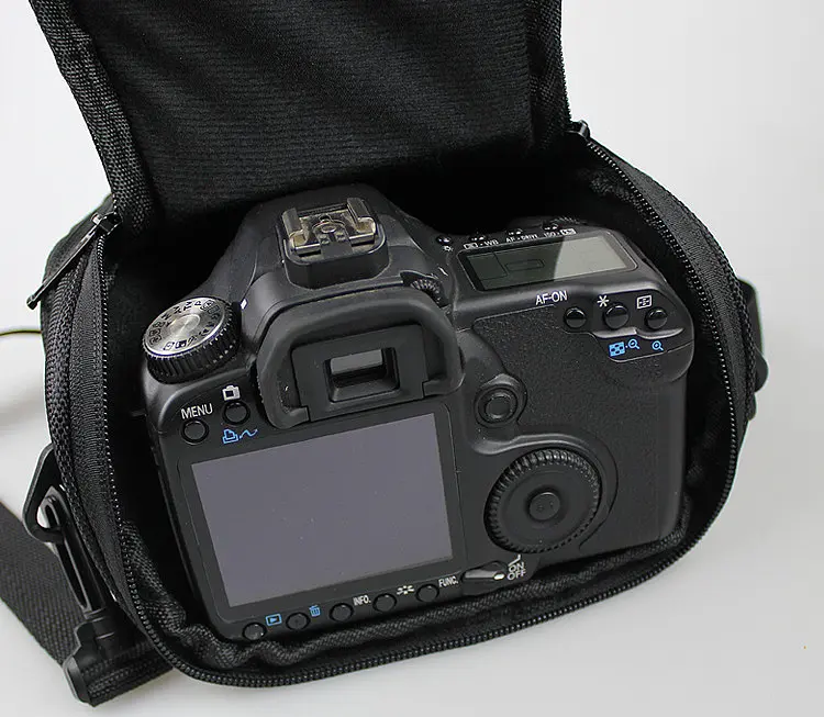 Чохол-Сумка Sony Alpha трикутник фото сумка Чорний ( IBF006B ) - фото 7