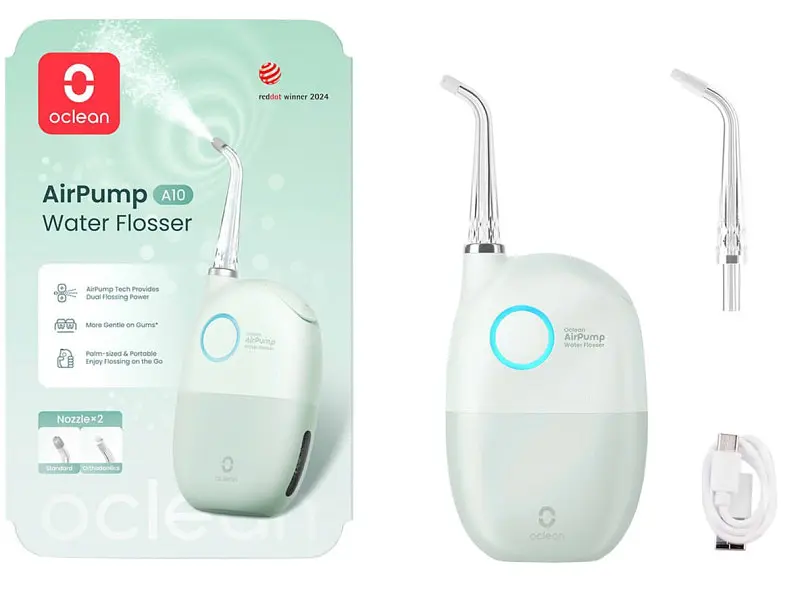 Іригатор Oclean A10 Green - фото 3