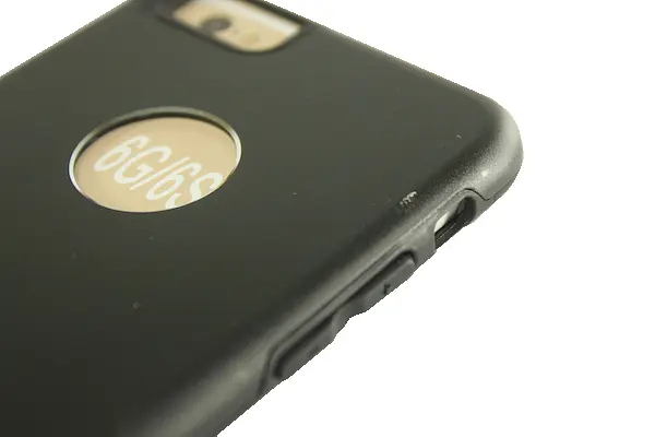 Чохол Apple iPhone 6 plus/6s plus задня кришка металева чорний - фото 4
