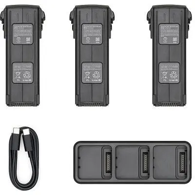 Акумуляторний блок DJI Mavic 3 Enterprise Battery Kit (P05)+3-батареї та зарядний пристрій (CP.EN.00000421.01) - фото 2