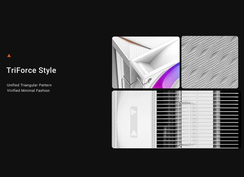 Кулер для процесора PcCooler RT500 Digital ARGB White (RT500 Digital ARGB WH) - фото 13