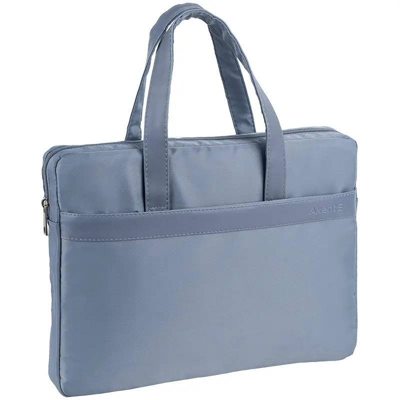 Сумка для документов текстильная Axent А4+ 1 отделение, блакина (1631-03-A) - фото 6