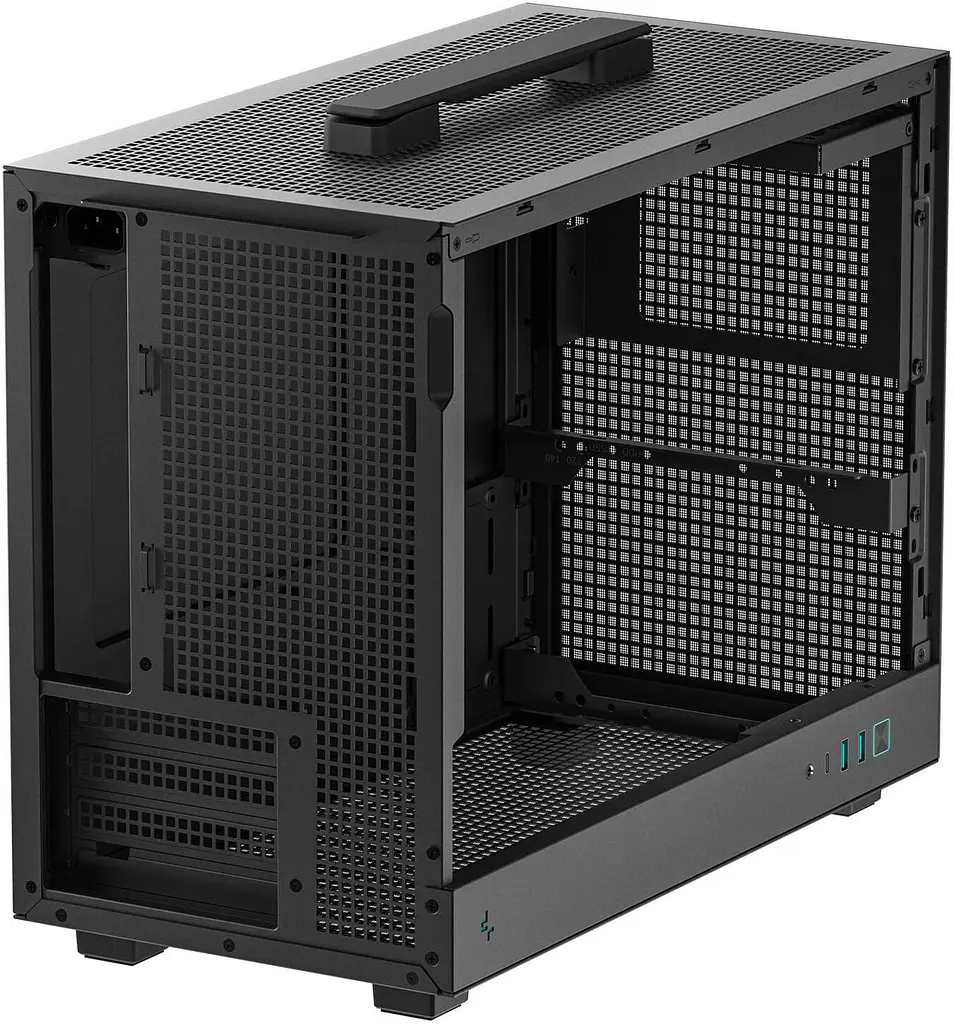 Корпус Deepcool CH160 PLUS Black (R-CH160-BKNGM0-G) - фото 5
