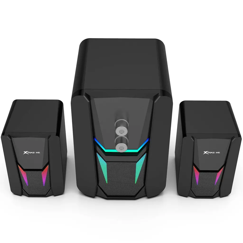 Акустична система 2.1 XTRIKE ME SK-612, 11Вт LED USB (SK-612) - фото 2