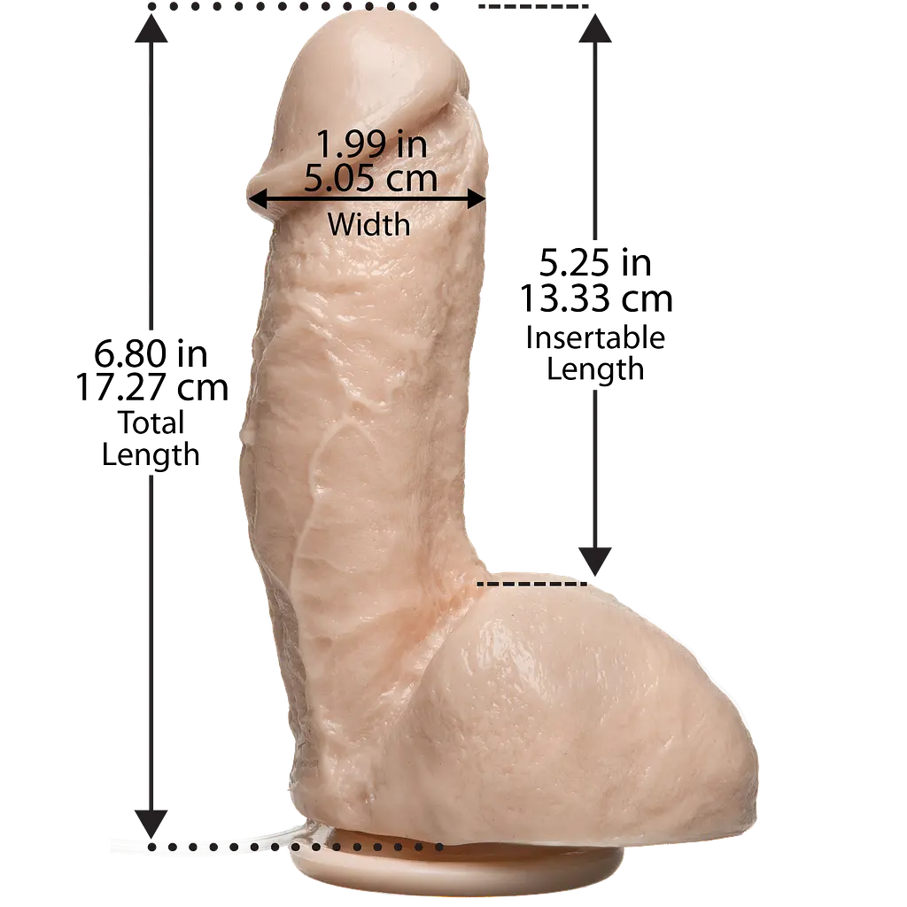 Фалоімітатор Doc Johnson The Amazing Squirting Realistic Cock - фото 2