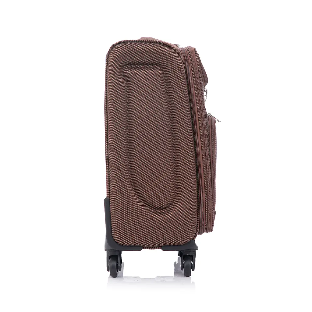 Валіза Semi Line 20 дюймів (S) дюймів (S) 47+5 л коричневий T5960-1 58x37x25.5 см ручна поклажа розширювач - фото 3