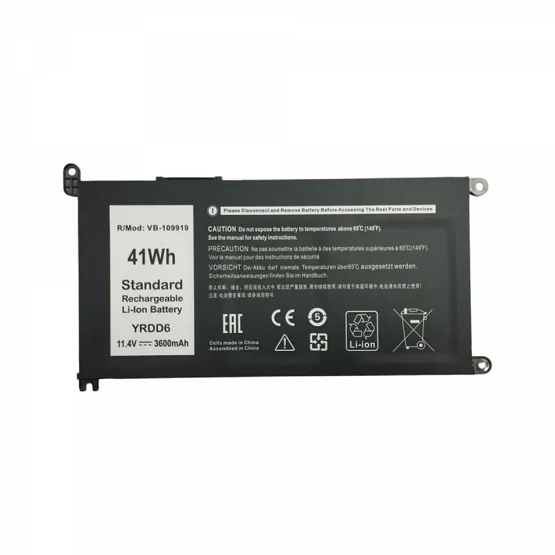 Акумулятор Dell (YRDD6-3S1P-3600) 1VX1H 3600 mAh 11.4V - фото 2