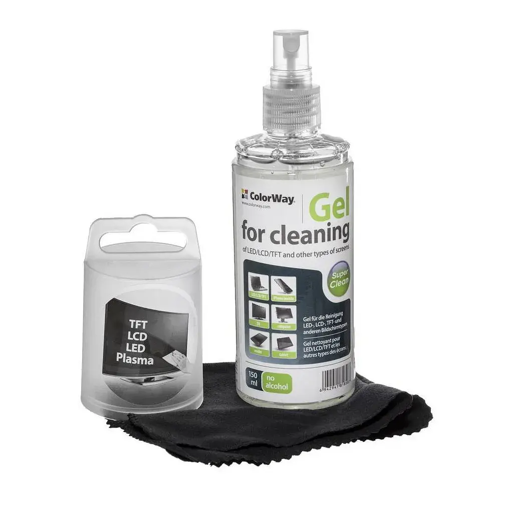 Універсальний чистячий набір ColorWay Cleaning Gel LED/TFT/LCD (CW-5151) - фото 3