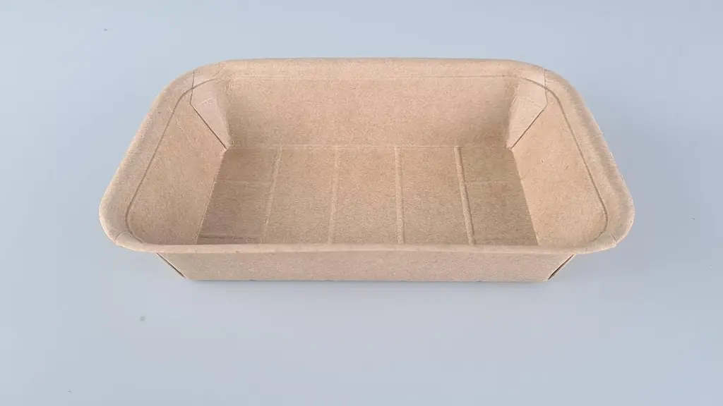 Лоток з харчового картону, 700 мл, 220x150x45 мм, KRAFT, 25 штук, для готових страв, снеків, випічки та доставки - фото 2