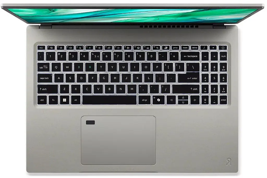Ноутбук Acer Aspire Vero AV16-51P 16' WUXGA IPS, Intel U7-155U, 16GB, F1TB, UMA, Win11, серый (NX.KU3EU.007) - фото 4