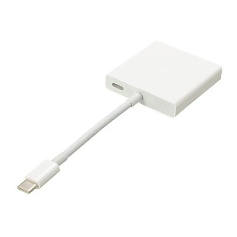 Адаптер хаб Xiaomi Mi Usb-C to VGA and Gigabit Ethernet Multi-Adapter ZJQ04TM перехідник - фото 3