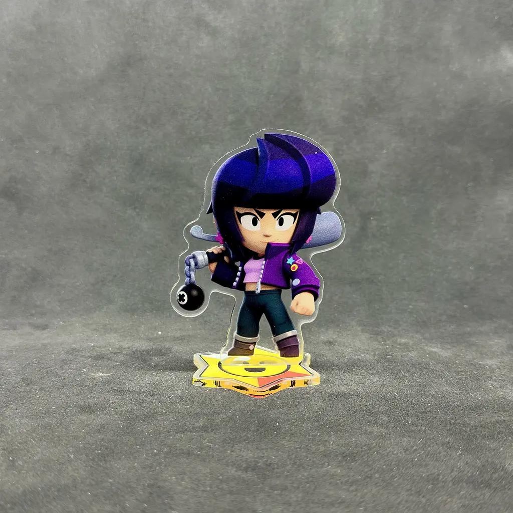 Акрилова колекційна фігурка Brawl Stars Бібі (Bibi) 1 10 см - фото 2
