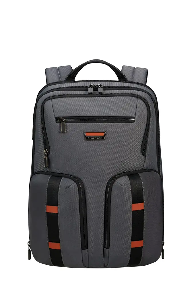 Рюкзак 15,6" Samsonite URBAN-EYE GREY/COGNAC 43х30х18 KO1*08008