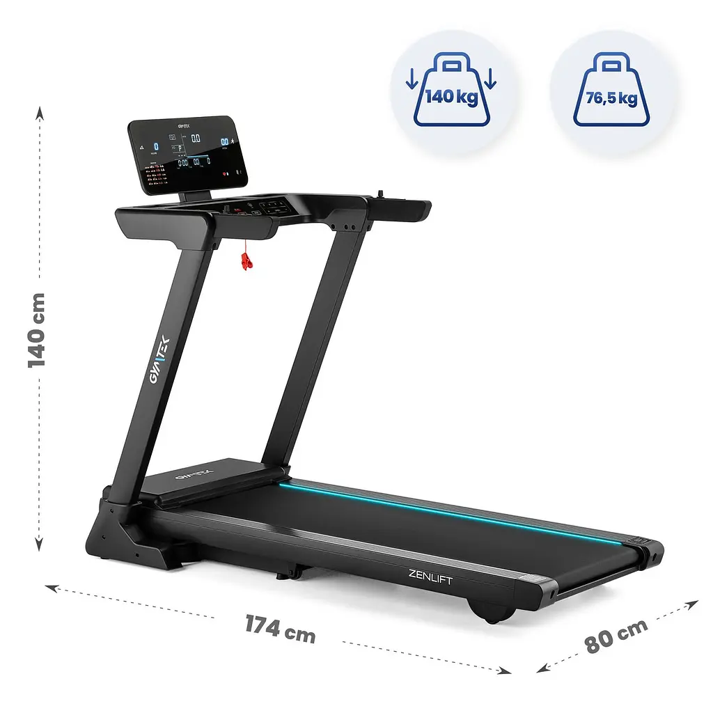 Бігова доріжка GYMTEK XT820 - фото 7