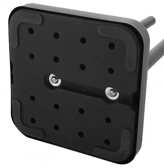 Стойка для ёршика и туалетной бумаги Yoka Dyka black bamboo P.DYKA-BLK, Черный матовый - фото 4